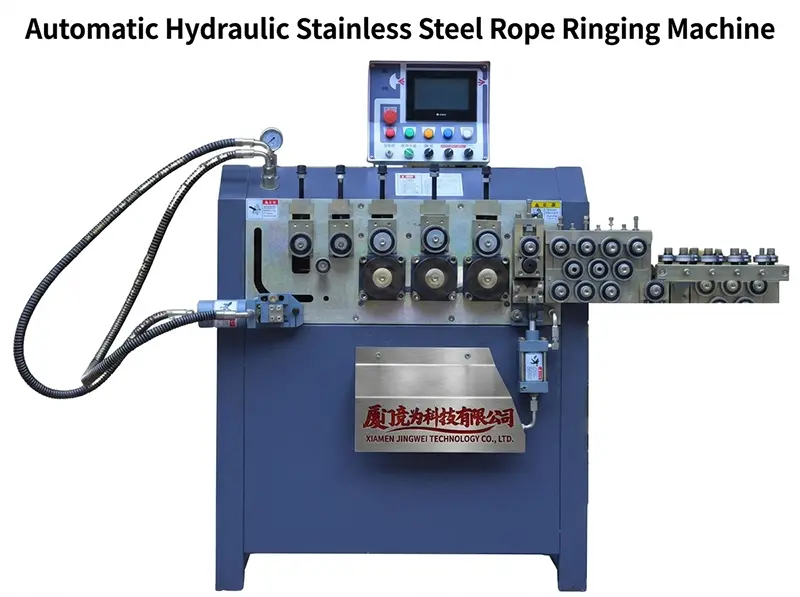 Automatisk Hydraulisk Rustfri Stål Ringmaskine DQ2-8