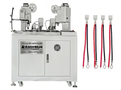 Automatisk Tresidet To-Tråds Krimpemaskine WPM-038F - Automatisk terminalkrympemaskine