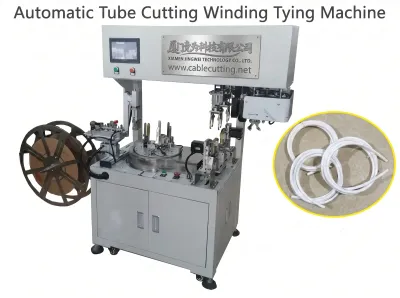 Fuldautomatisk Rørskæringsviklingsbindemaskine WPM-02L - Kabeloprulning og binding