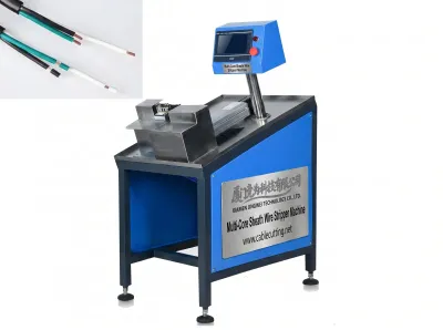 Automatisk flerkerne trådafskalningsmaskine WPM-25-290 - Semi-automatisk stålbørstemaskine