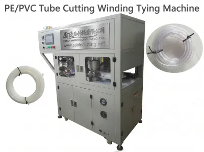 Automatisk PE/PVC Rørskæringsviklingsbindemaskine 02SL - Kabeloprulning og binding