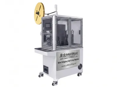 Halvautomatisk Wire Strip Seal Crimp Maskine WPM-5030 - Semi-automatisk krympemaskine