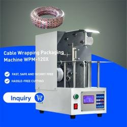 Semi-Auto Kabel Indpakning Packer WPM-120X - Kabeloprulning og binding