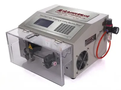 Automatisk kappet kabelskære- og strippemaskine 25mm² WPM-09HT2 - Automatisk trådafisolering maskine