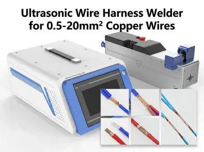 Ultralyds Svejsemaskine til Ledningsnet - 2000W, 20kHz WPM-001N - Semi-automatisk krympemaskine