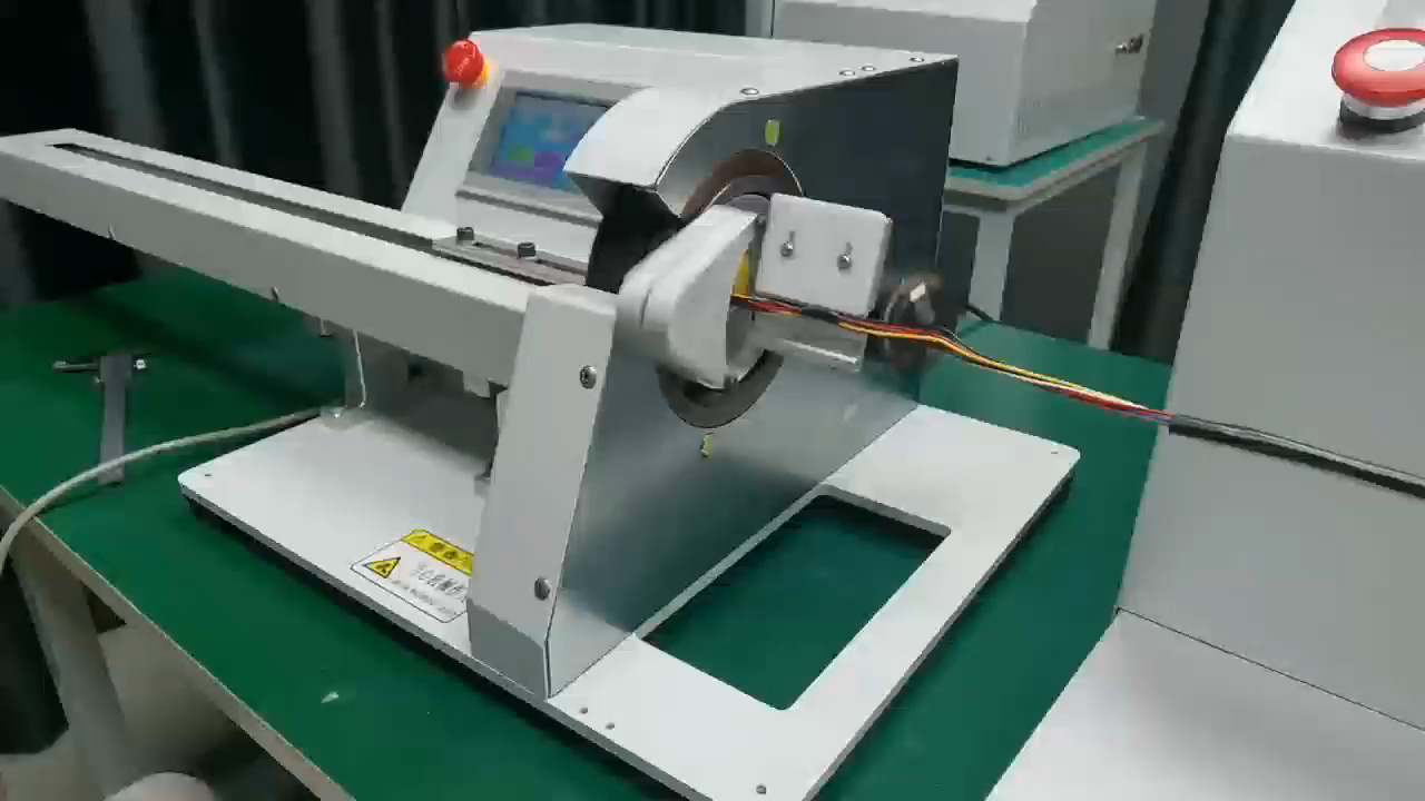 Industriel automatisk tapeviklingsmaskine - effektiv kabelpakning