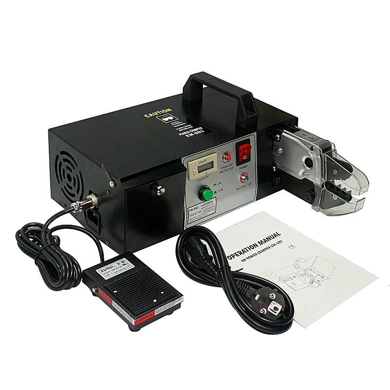Crimpværktøj Udvalg af terminaler udstyret Elektrisk type Terminal Crimping Machine EM-6B1 EM-6B2, Terminal Crimping, Cable Crimping Terminal, Crimping Machine