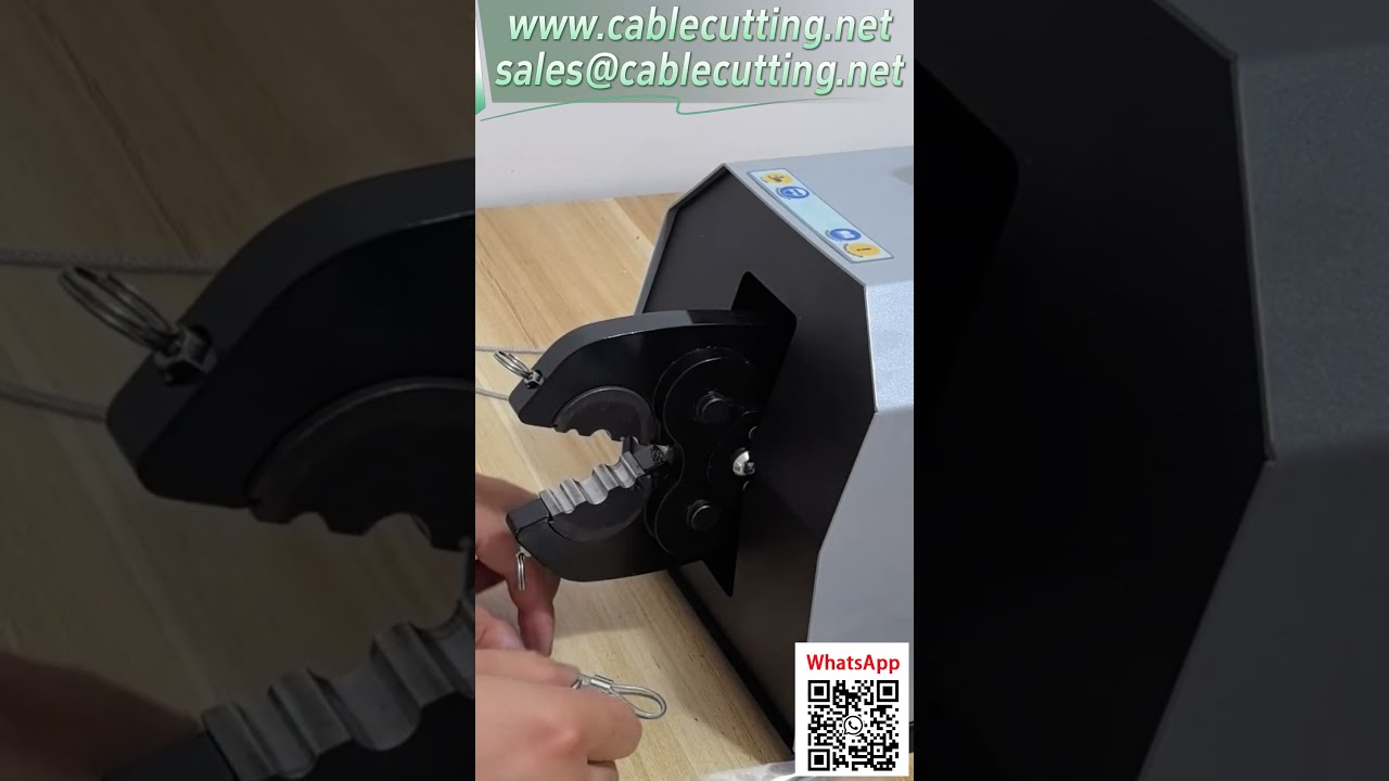 9 Ton Hydraulisk Terminalpresser | Presser 300mm² Kobberkabelsko & 500A Åbne Kabelsko