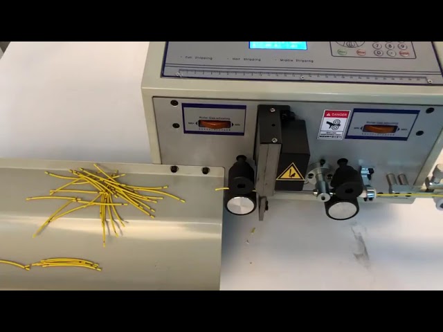 Højtydende automatisk kabelafisoleringsmaskine til 4-5 mm² - Effektiv ledningspeeling
