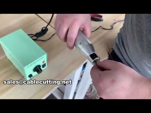 Håndholdt afisoleringsmaskine til kobber- og magnettråd WPM-0312