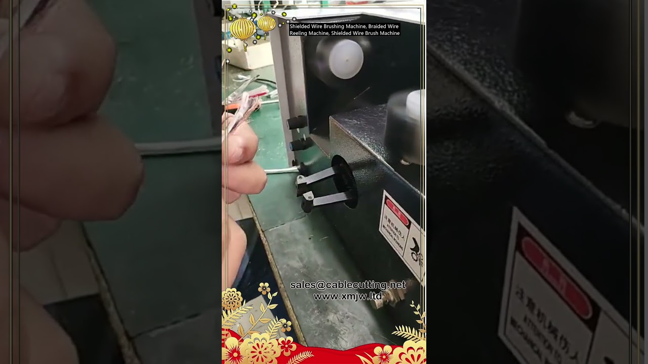 Afskærmet wirebørstning & flettet wireoprulning | Automatisk wirebehandling