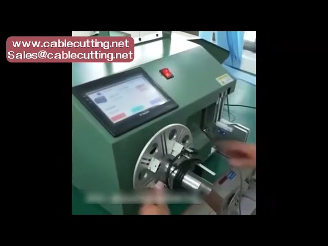 Automatisk trådspoleviklingsmaskine 5-3018-4540 80mm – Elektrisk digital all-in-1 med touchskærm til kabelvikling