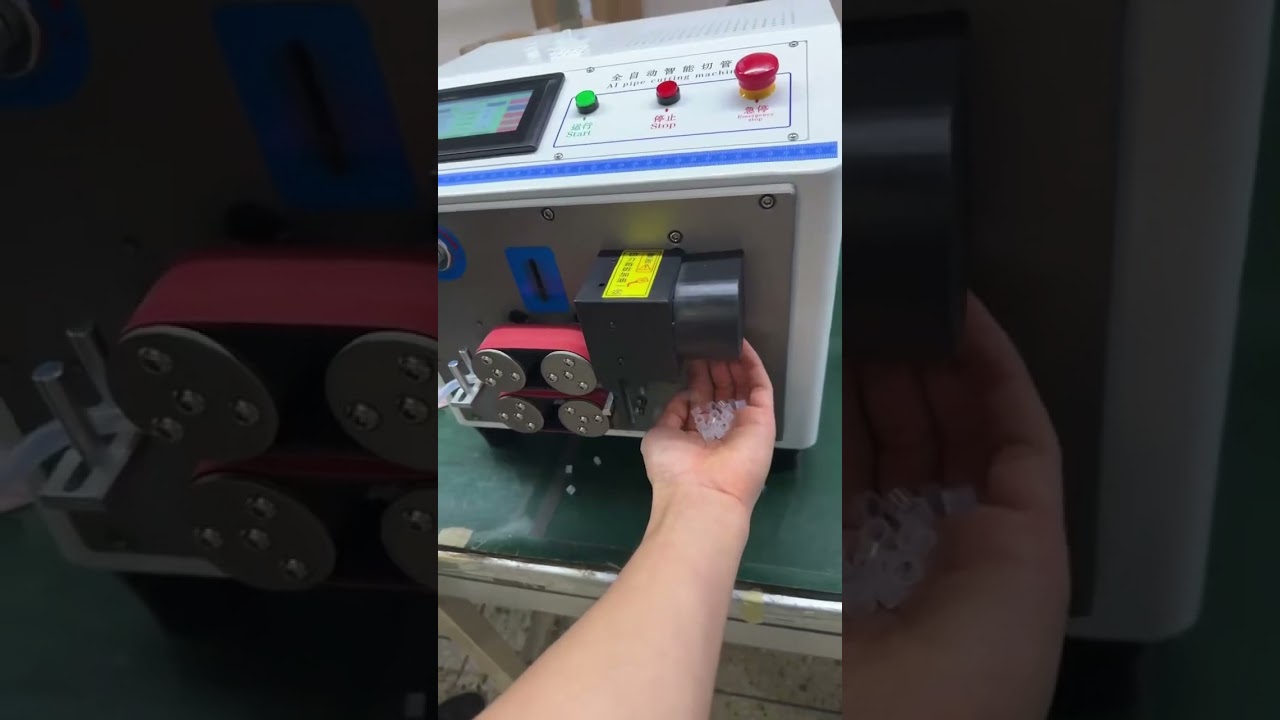 Højeffektiv fuldautomatisk intelligent rørskæremaskine – præcis skæring i realtid #fabrik