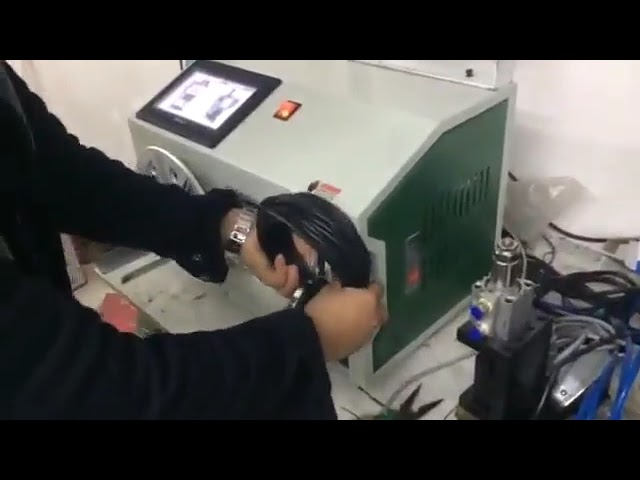 Elektrisk trådviklings- og bindemaskine til kabeltvinning i fabrik