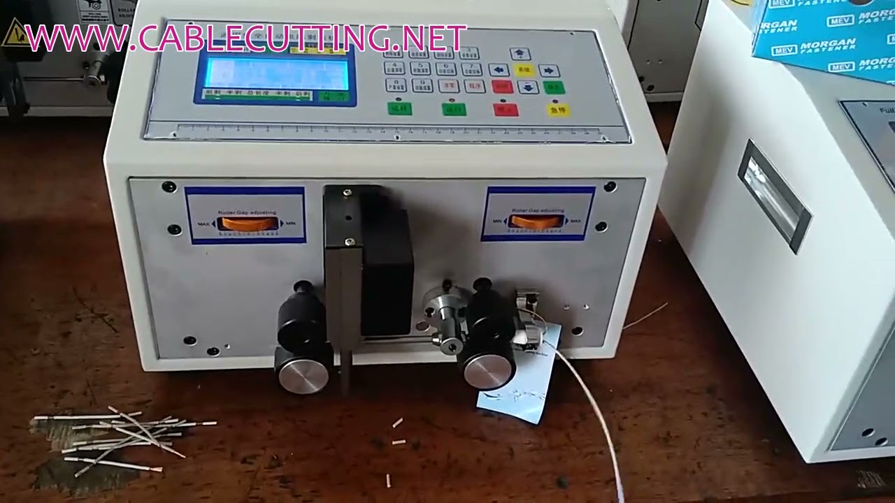 Automatisk afisoleringsmaskine til kabler og ledninger