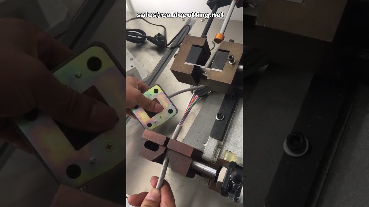 Værktøj til skæring og afisolering af ledningsnet, elektrisk kabel, kabelafisoleringsmaskine, kabelkappeafisolering