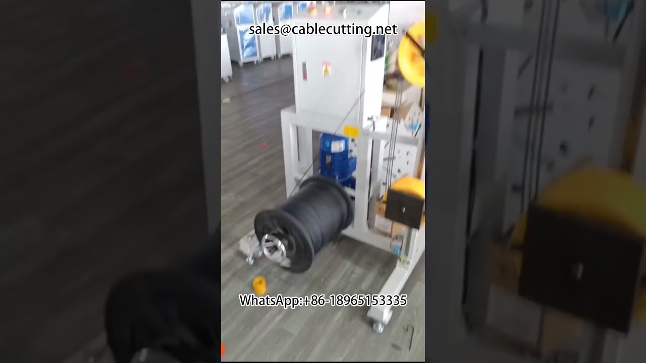 Automatisk tråd- og kabellængdemåler med præcis skæring og vikling