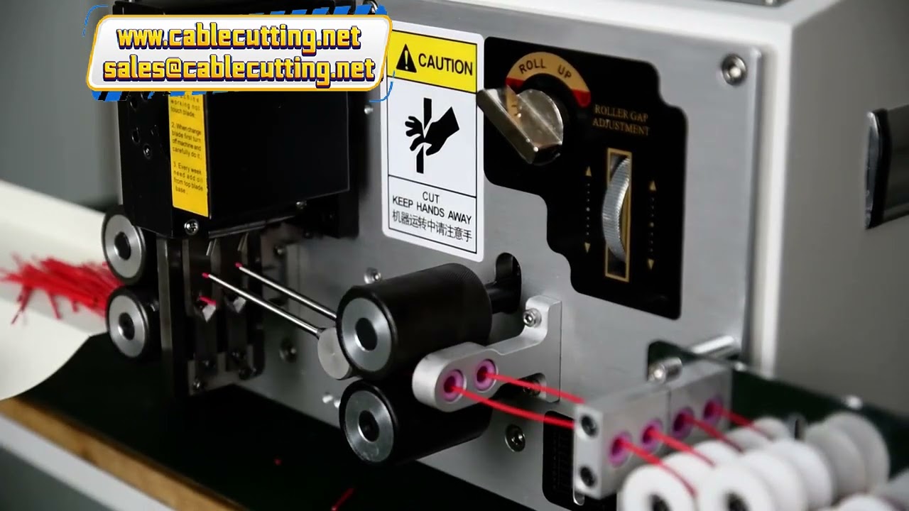 Automatisk afisoleringsmaskine 0,1-2,5 mm² med ekstra hårdmetalblad
