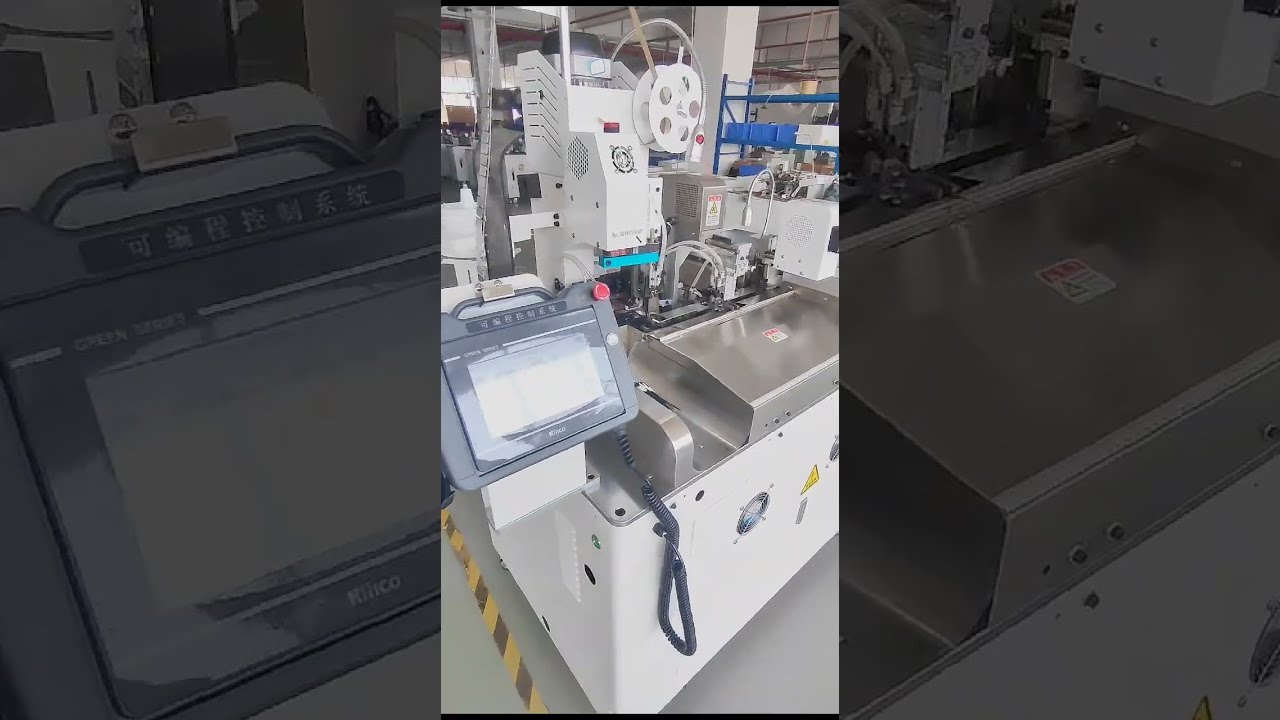 Automatisk fortinning, rørindsættelse og crimpning til PTC-elektrode wire harness produktion | Høj effektivitet #maskine