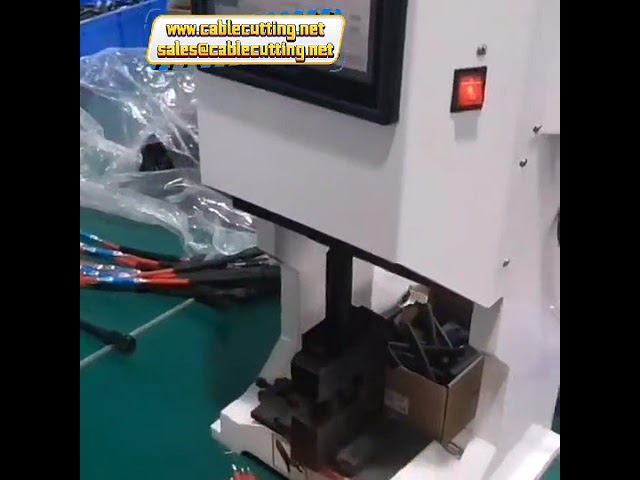 Servo OTP hexagonal terminalmaskine – intelligent touchscreen & frit formskifte til præcis crimpning