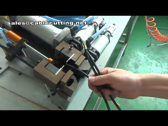 Kabelafisoleringsmaskine - Automatisk Kabelstripper til Industriel Brug