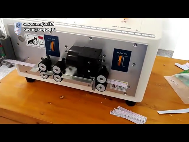 Automatisk Computer Fladledningsdelingsmaskine Båndkabel Strip & Split Maskine 2-40 Pin