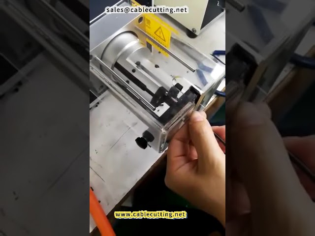 Præcis Koaksialkabel Afisoleringsmaskine til Automatisk Produktion
