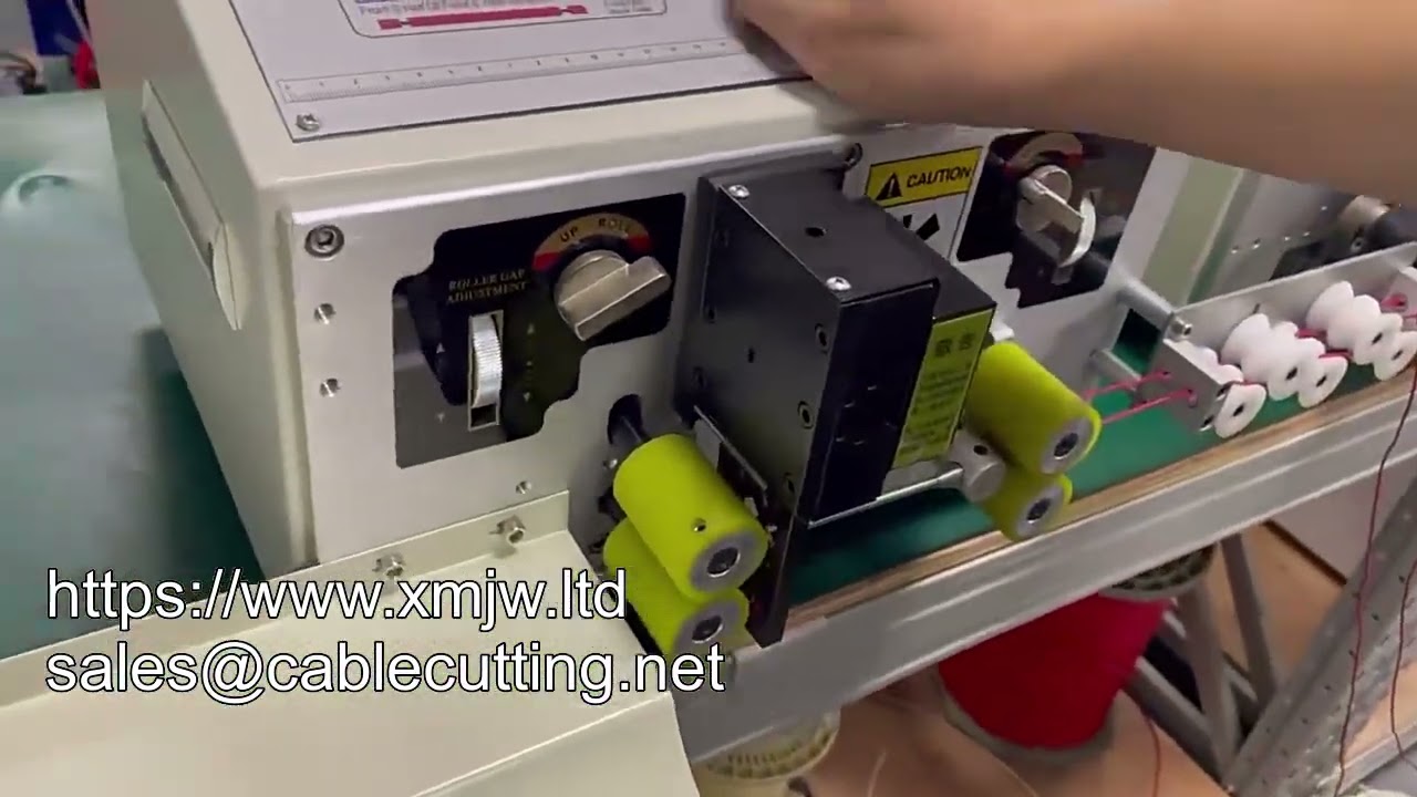 WPM 320 Automatisk Dobbelt Trådafisoleringsmaskine - Kabel Skæring og Afisolering