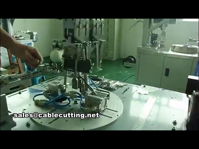 8-type automatisk vikle- og bundtmaskine til tråd