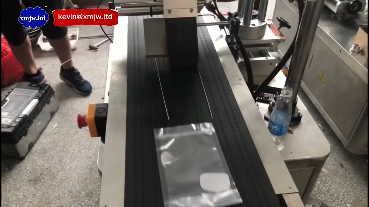 Automatisk etiketteringsmaskine til tykke, flade produkter