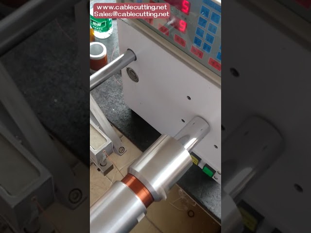 860 Automatisk Enkeltakslet Stemmespolevinder – Computerstyret til Ledninger 0,03-1,0 mm