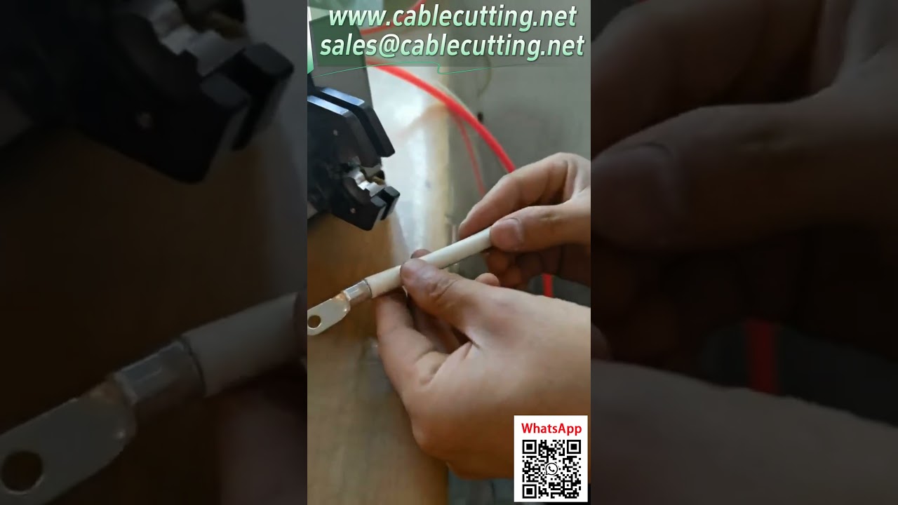 Lufttrykskrympetang til 6-70mm² kabelsko & 5-150mm² åbne kabelsko – Sekskantet punktkrimpning #Automatiseringsudstyr