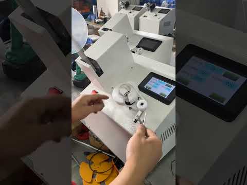 Datakabelviklemaskine til industrielt brug – Fabriksudstyr #factory #machine