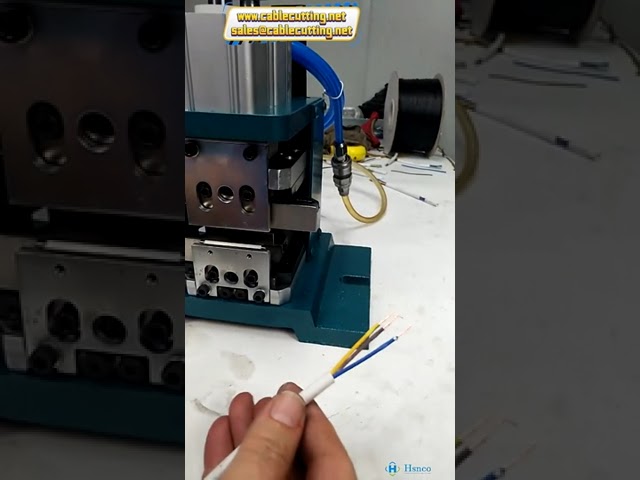 Pneumatisk afisolerings- og snoingsmaskine | Kabelafisoleringsmaskine