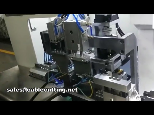 Robust U-formet OTP-terminalkrimpmaskine - Præcisionsmatrice til ledningsnetproduktion