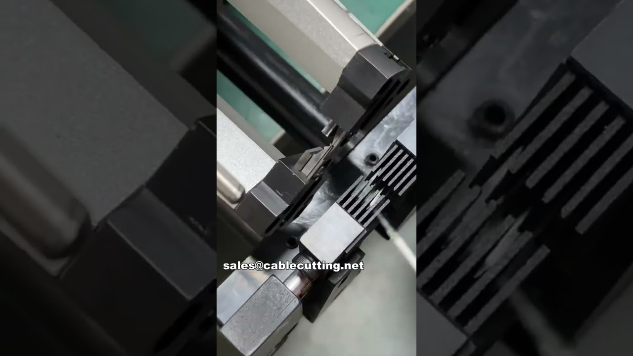 Præcis koaksialkabelafisoleringsmaskine WPM-6806N – Automatiseret ledningsbehandling
