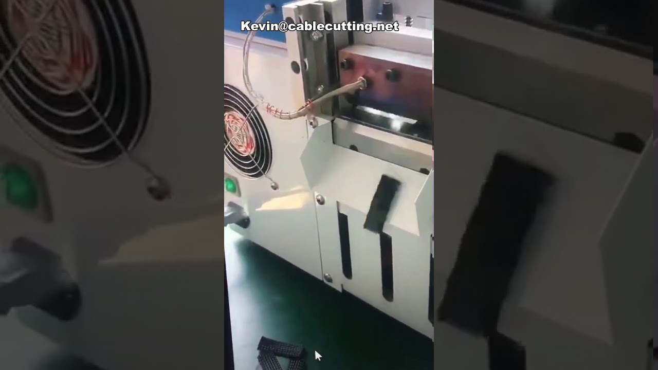 Automatisk rørskæremaskine LA-100A - PVC og gummi med varmekrympesleeve