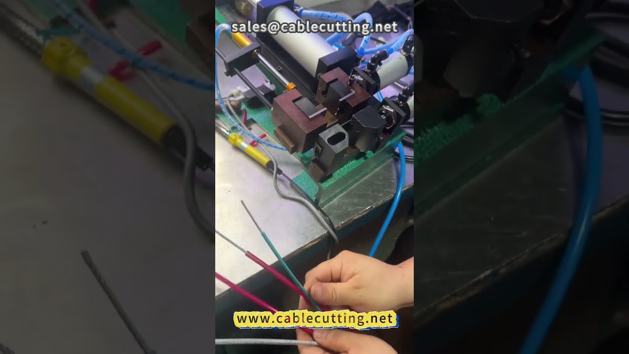 40 pneumatisk afisoleringmaskine til gummibelagt wire – effektiv wirestripping