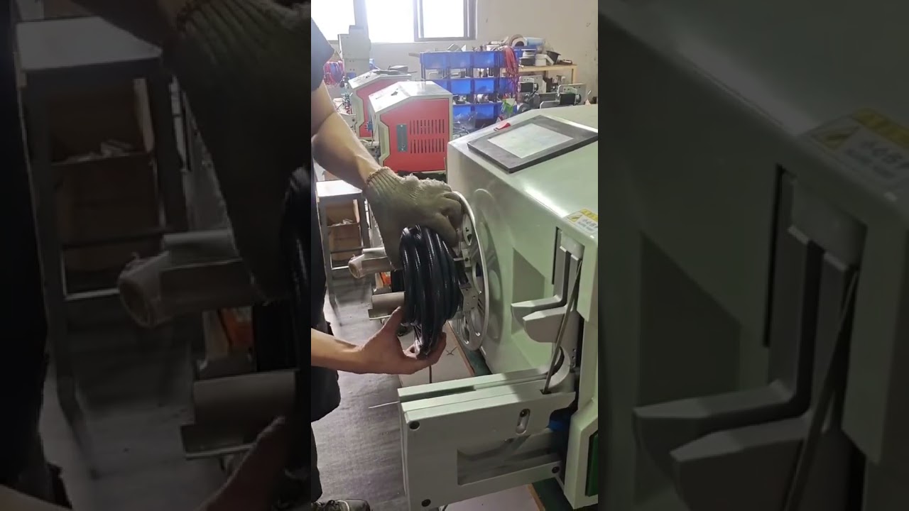 Højhastigheds trådviklings- & bindemaskine – Effektiv og justerbar #factory #machine