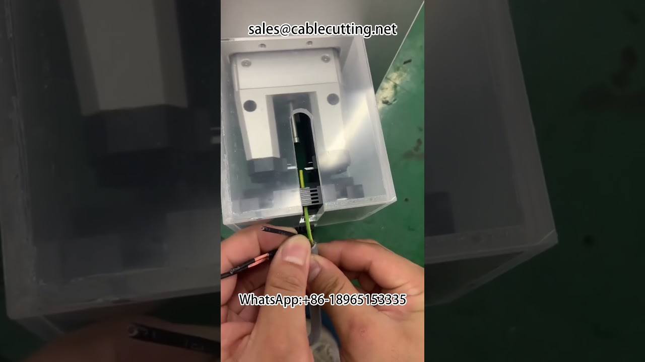 Intelligent computerstyret afisolering maskine til ledningsnet | Automatisk harness-produktion