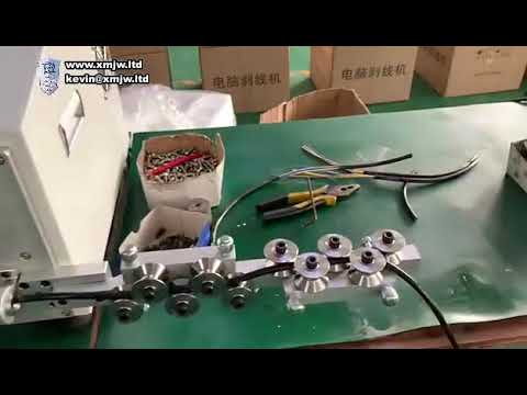 Automatisk 35 kvadrat computer wire stripping og skæremaskine til kabelproduktion