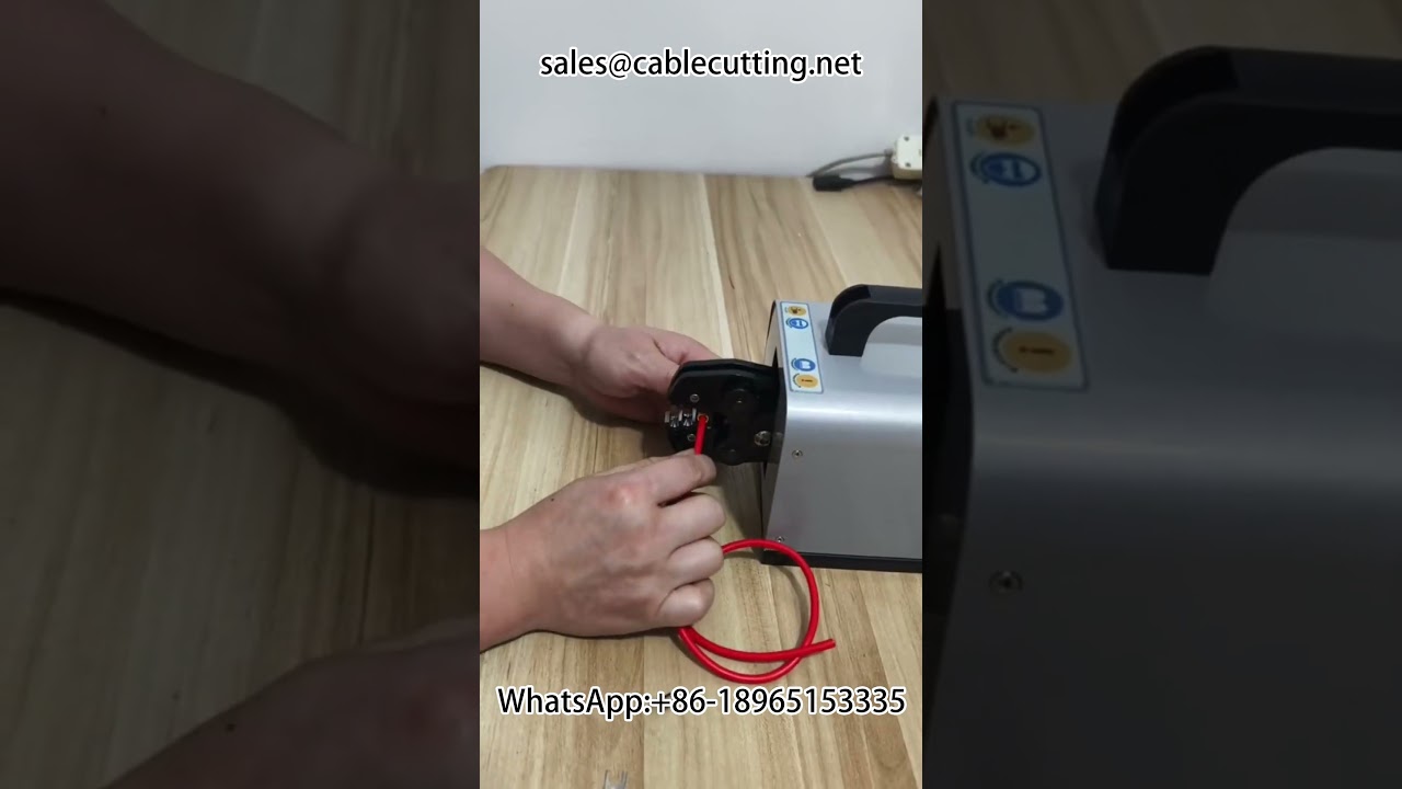 Effektiv pneumatisk terminalkrympemaskine – Automationsudstyr og afisoleringsmaskine