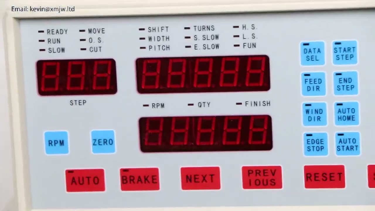 750W Automatisk Trådvikler til 0,2-3,0mm - Ny computerstyret spolemaskine med præcision