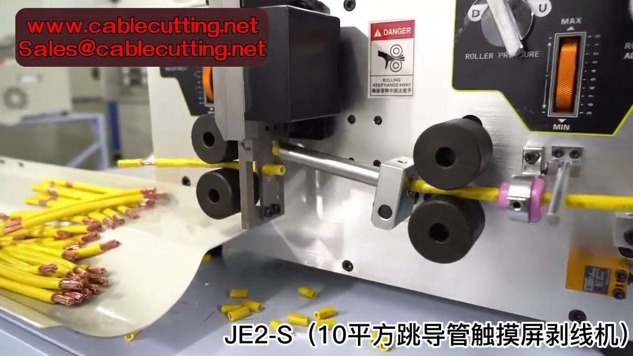 BV Enkeltleder Kabelafisoleringsmaskine – 0-10 mm² Skrotkabel Afisolering