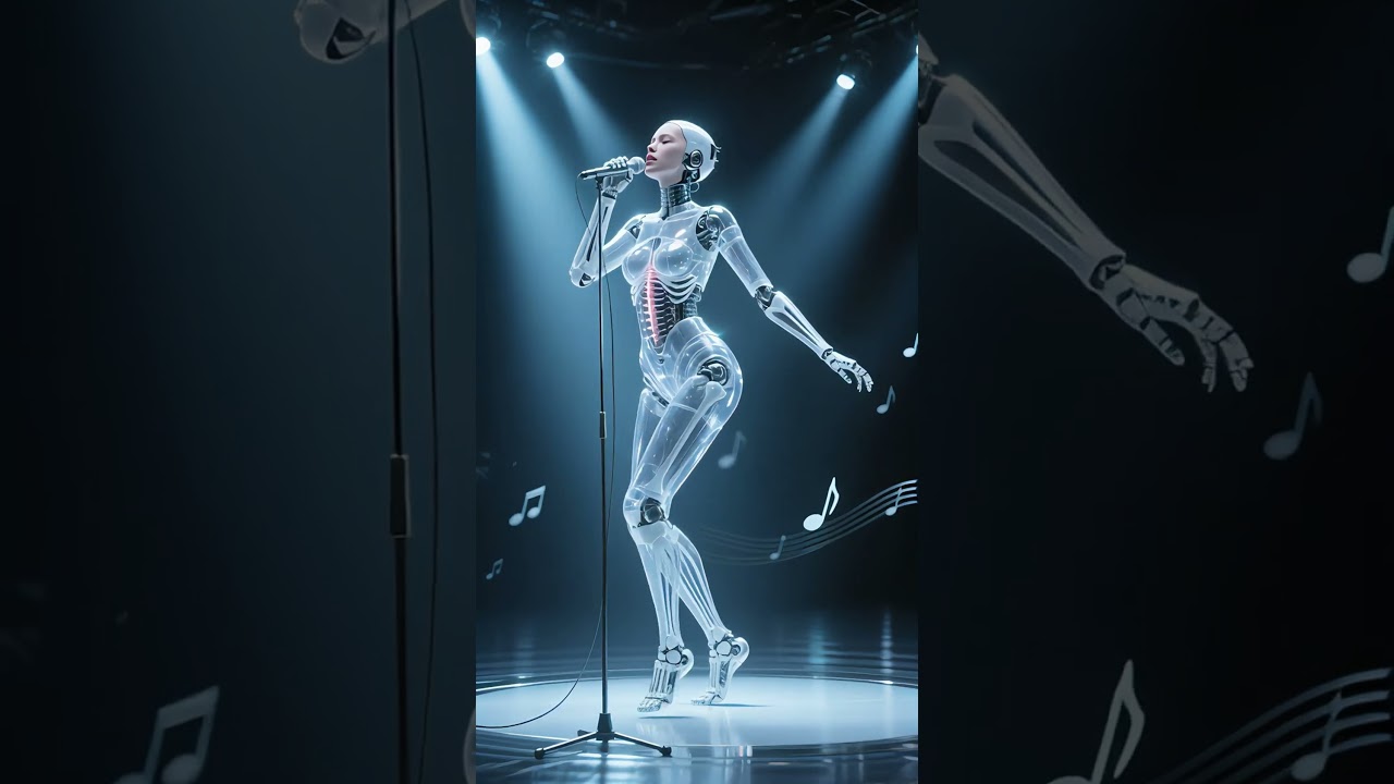 Smukt designede robotter synger en fantastisk forestilling #robotter #automation