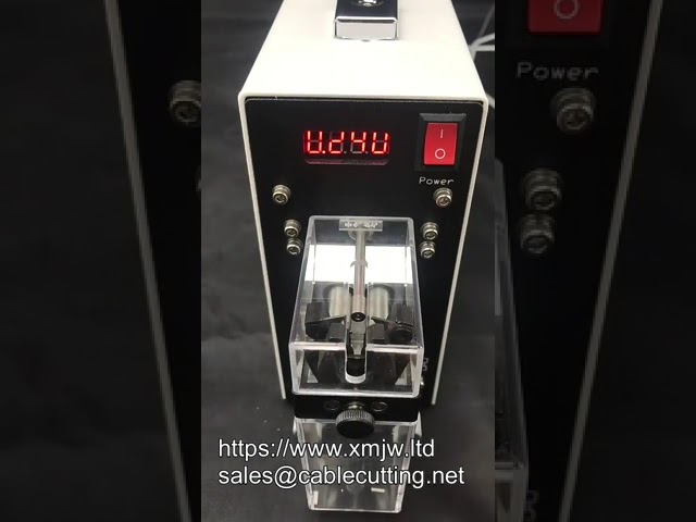 Bærbar lille elektrisk afisoleringsmaskine til 0,3-4 mm kabel