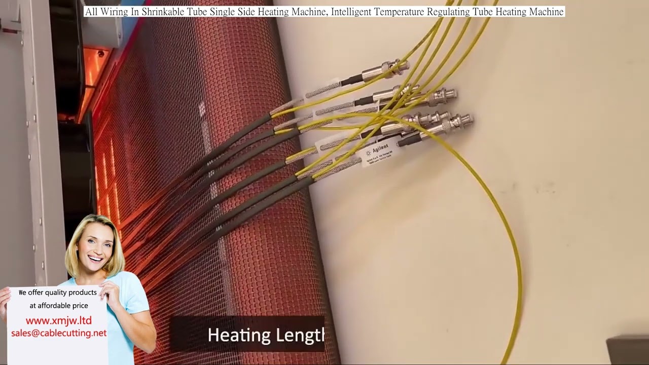 Enkeltsidet varmekrympemaskine til ledninger – intelligent temperaturregulering