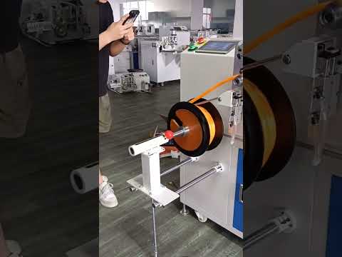 Kraftig automatisk maskine til kabeloptælling, sortering, skæring, rørvikling og spoling (1-15 mm)