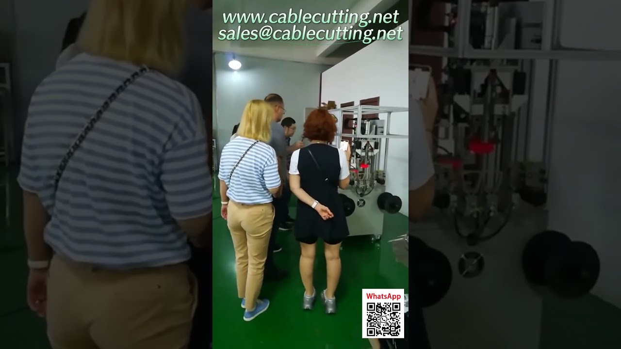 FAT-test af trimmer line vikler & binder til russisk kunde