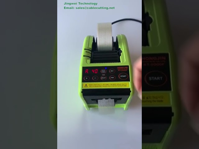 Industriel automatisk tapeafruller med foldningsfunktion – optimér din produktion